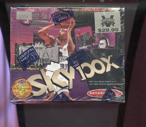 97-98 skybox metal universe box|skybox metal universe checklist.